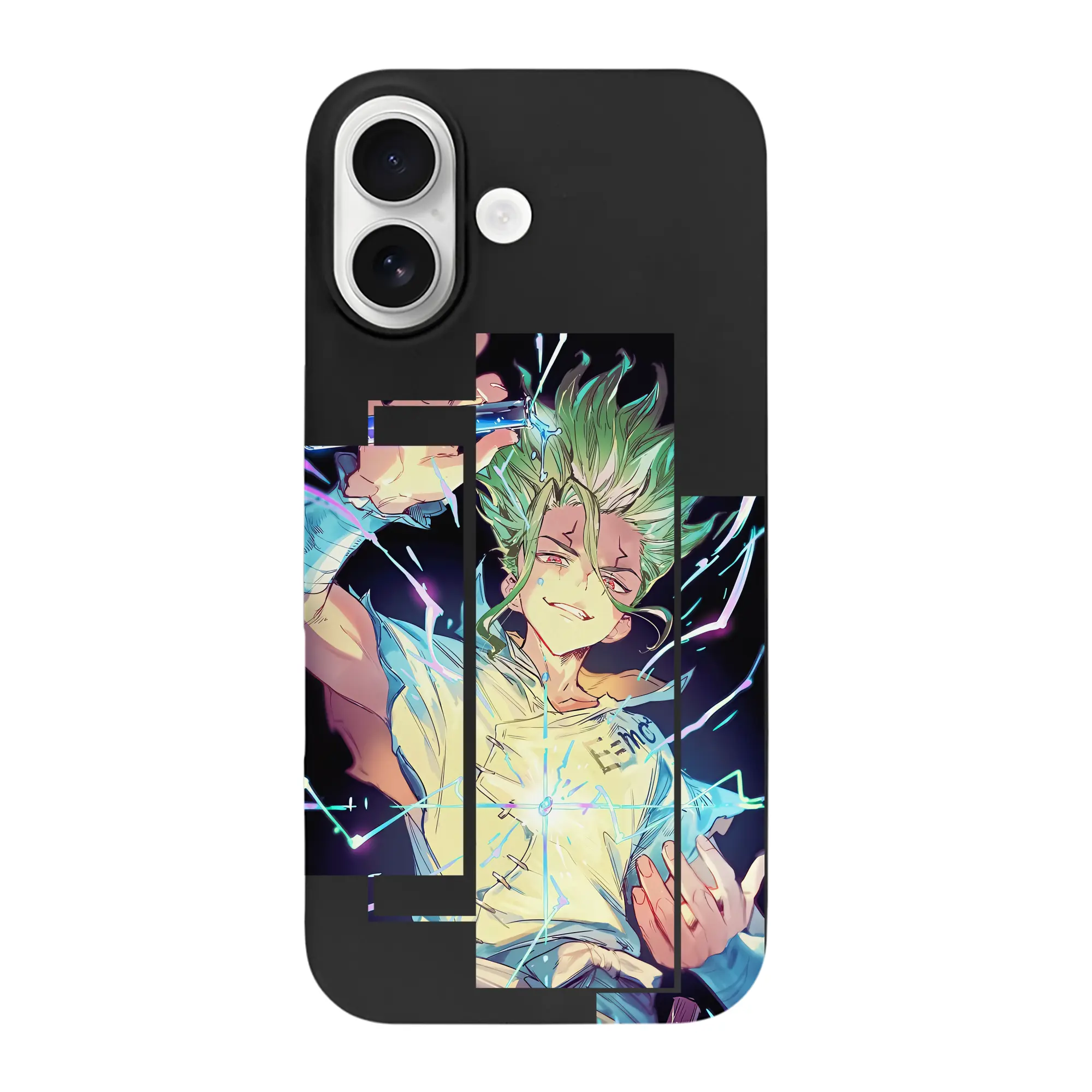 ドクターストーン グッズ,石神千空 - iPhone 17 シリーズ シリコンケース 薄型 耐衝撃 指紋防止 ソフトタッチカバー 精密フィット 傷防止 保護ケース iPhone 17/17 Air/17 Pro/17 Pro Max 対応